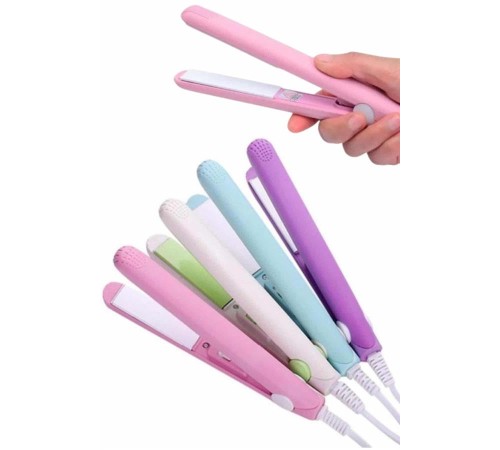 Mini Düzleştirici Seramik Kaplama Seyahat Tipi Elektriklenme Karşıtı