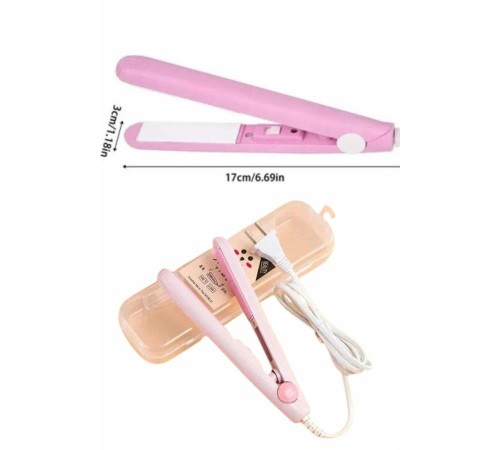 Mini Düzleştirici Seramik Kaplama Seyahat Tipi Elektriklenme Karşıtı