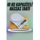 Mutfak Tartısı Dijital Göstergeli Hassas Tartı 10 Kg Kapasiteli