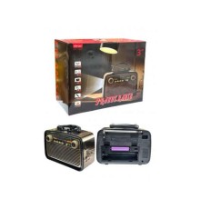 Müzik Kutusu Bluetooth Bağlantılı El Fenerli Nostaljik Tasarım Radyo