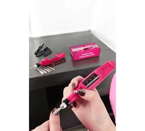 Nasır Temizleyici Manikür Pedikür Seti Elektrikli USB Girişli