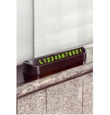 Numaralık Araç İçi Araba Araç Park Numaratör Telefon Numarası Yazma