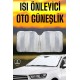 Oto Güneşlik Isı Önleyici Tüm Araçlara Uyumlu UV Işınlarına Karşı