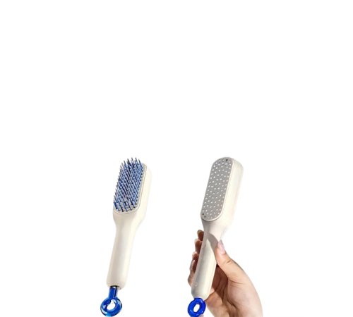 Otomatik Temizlenen Ergonomik Saç Tarağı – Masaj Başlıklı
