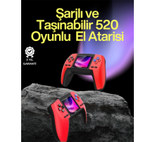 P5 Retro GamePad – 520 Klasik Oyunlu Tak-Çalıştır Mini Konsol