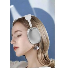 P9 Plus Kablosuz Kulak Üstü Bluetooth Kulaklık Beyaz Yüksek Ses Kaliteli
