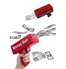 Para Dolar Atma Makinası Super Money Gun Para Saçma Fırlatma Tabancası