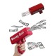 Para Dolar Atma Makinası Super Money Gun Para Saçma Fırlatma Tabancası