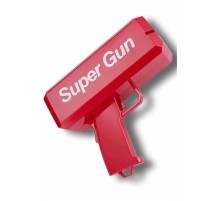 Para Dolar Saçma Para Atma Tabancası Otomatik Kırmızı Oyuncak