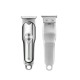 Paslanmaz Çelik Bıçaklı Kablosuz Şarjlı Dijital Göstergeli Tıraş Makinesi