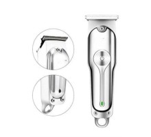 Paslanmaz Çelik Bıçaklı Kablosuz Şarjlı Dijital Göstergeli Tıraş Makinesi