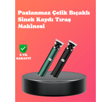 Paslanmaz Çelik Bıçaklı Sinek Kaydı Tıraş Makinesi Uzun Ömürlü