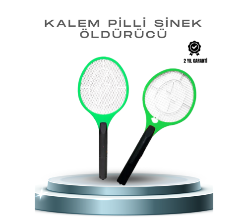 Pil Gücünde Elektronik Sinek Öldürücü – Kan Lekesi Bırakmayan Temiz Kullanım