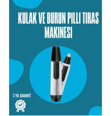 Pil ile Çalışan Kulak, Burun ve Kaş Tımar Cihazı