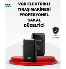 Pistonlu ve Örgülü Ağ Başlıklı Kart Tipi Traş Makinesi – Hafif, Güvenli, USB Şarjlı