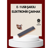 Plazma Ark Teknolojili Elektrikli Çakmak – Dokunmatik, LED Göstergeli, Şarj Edilebilir