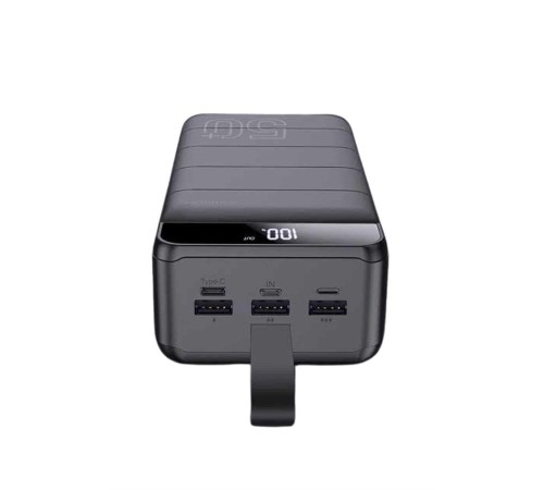 Powerbank Çoklu Şarj Girişi 50.000 Mah Taşınabilir Dijital Göstergeli