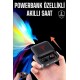 Powerbankli Kulaklık Bluetooth Bağlantılı Çoklu Bağlantı
