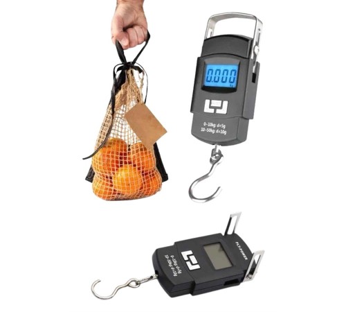 Profesyonel El Terazisi El Kantarı 50 Kg Dijital Göstergeli Tartı