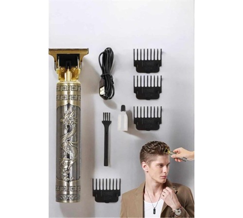 Profesyonel Şarjlı Saç ve Sakal Şekillendirici Çizik Tıraş Makinesi