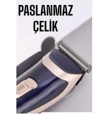 Profesyonel Şarjlı Saç ve Sakal Traş Makinesi Kolay Kullanım