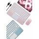 Profesyonel Wifi Q Klavye Bluetooth Klavye Touchpad 10.8 Inç