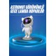 Projeksiyon Astronot Lamba Speaker Sevimli Astronot Bluetooth Hoparlör