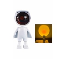 Projeksiyon Güneş Lambası Astronot Gün Batımı Projektör LED Işıklı