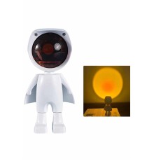 Projeksiyon Güneş Lambası Astronot Gün Batımı Projektör LED Işıklı