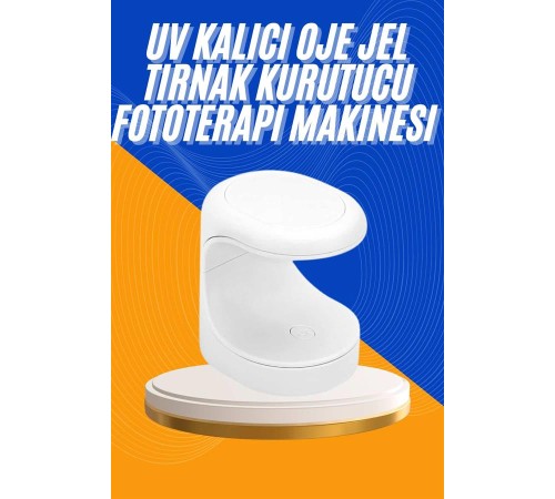 Protez Tırnak Kurutucu Kalıcı Oje Led Oje Kurutucu UV Işınlı Taşınabilir