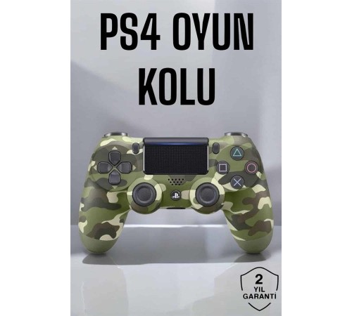 PS4 Oyun Kolu Kamuflaj Desenli Joystick
