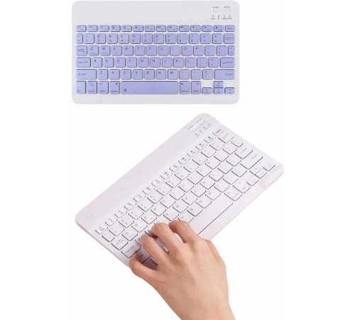 Q Klavye Türkçe Bluetooth Klavye Tüm Cihazlara Uyumlu Kablosuz