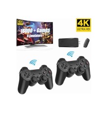Retro Game Stick Çift Kol Kablosuz Atari Oyun Konsolu 2.4g Uyumlu