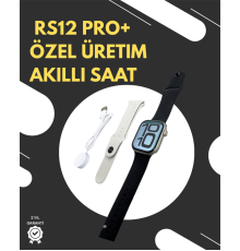 RS12 PRO+ 2025 Serisi Garantili Özel Üretim Akıllı Saat – AMOLED Ekran, GPS, 2GB Hafıza, Sesli Görüşme, Uzun Şarj Süresi