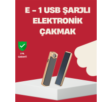 Rüzgar Geçirmez Elektronik Çakmak – Modern Tasarım, Metal Gövde