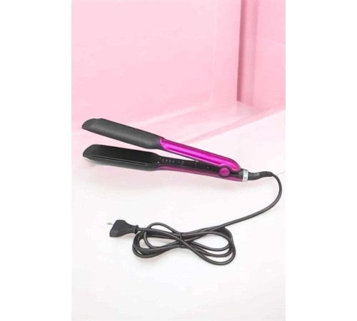 Saç Düzleştirici Isı Ayarlı Seramik Kaplama Döner Kablo Yıpranma Karşıtı