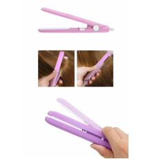 Saç Düzleştirici Pürüzsüz Parlaklık Seyahat Tipi Taşınabilir Seramik Kaplama