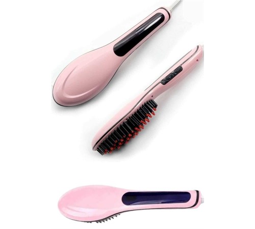 Saç Düzleştirici Tarak Dijital Göstergeli Seramik Kaplama Sıkı Dişli