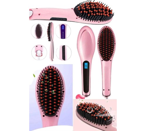 Saç Düzleştirici Tarak Isı Ayarlı Yıpranma Önleyici Düzleştirici Fön Tarak