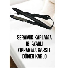 Saç Düzleştirici Yıpranma Karşıtı Keratin Bakımı Seramik Kaplama