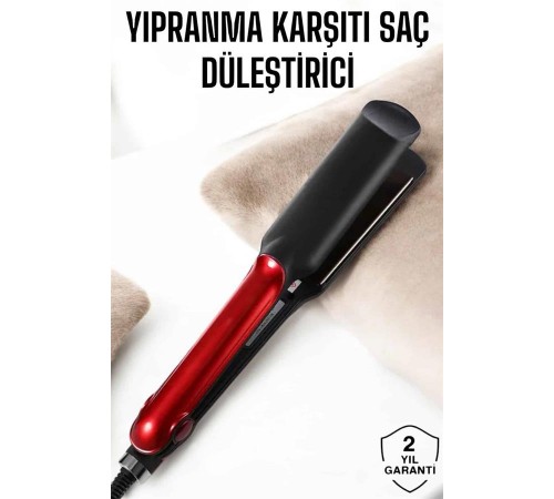 Saç Düzleştirici Yüksek Isı Ayarlı Seramik Kaplama