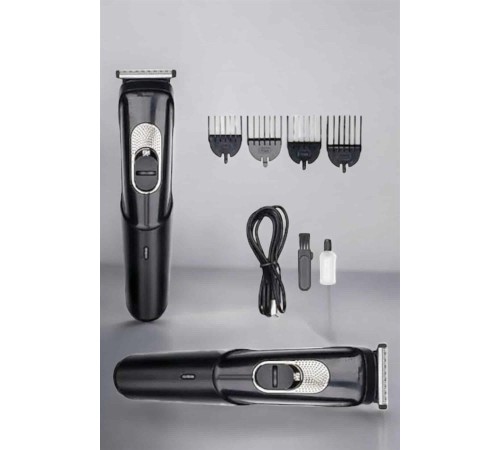 Saç Sakal Vücut Şarjlı Kablosuz Tıraş Makinesi Profesyonel Paslanmaz Çelik