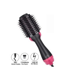 Saç Şekillendirici Ve Saç Düzleştirici Fön Tarağı Tarak Fırça 1200w Saç Kurutma