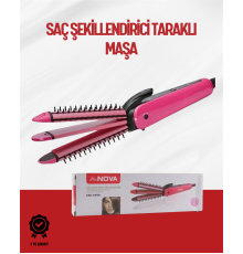 Saçı Sabitleyen Çok Fonksiyonlu Saç Maşası