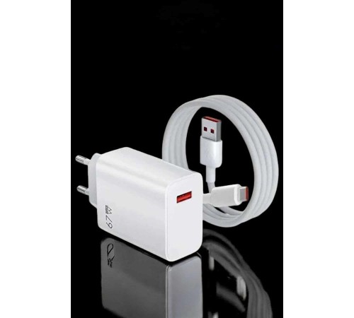 Şarj Aleti Turbo Hızlı 67W Type-C Hızlı Şarj