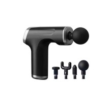 Şarjlı Masaj Tabancası 4 Başlıklı Mini Masaj Tabancası ve Masaj Aleti