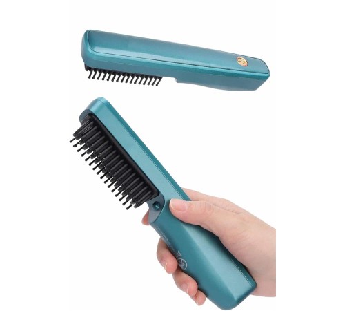 Şarjlı Saç Düzleştirici Tarak İyon Özellikli Sıkı Dişli Elektriklenme Karşıtı