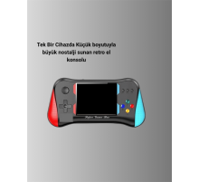 Şarjlı Taşınabilir Oyun Konsolu – X7M Retro Game Box