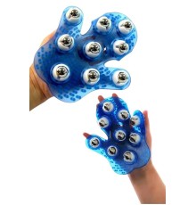 Selülit Giderici Masaj Eldiveni 9 Bilyeli Palm Masaj Eldiven Tam Vücut