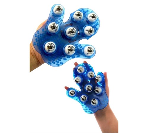 Selülit Giderici Masaj Eldiveni 9 Bilyeli Palm Masaj Eldiven Tam Vücut